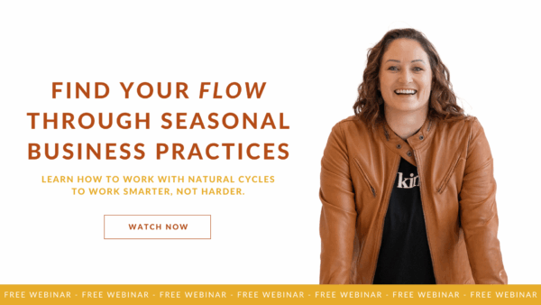 Evergreen Webinar - Seasonal Flow